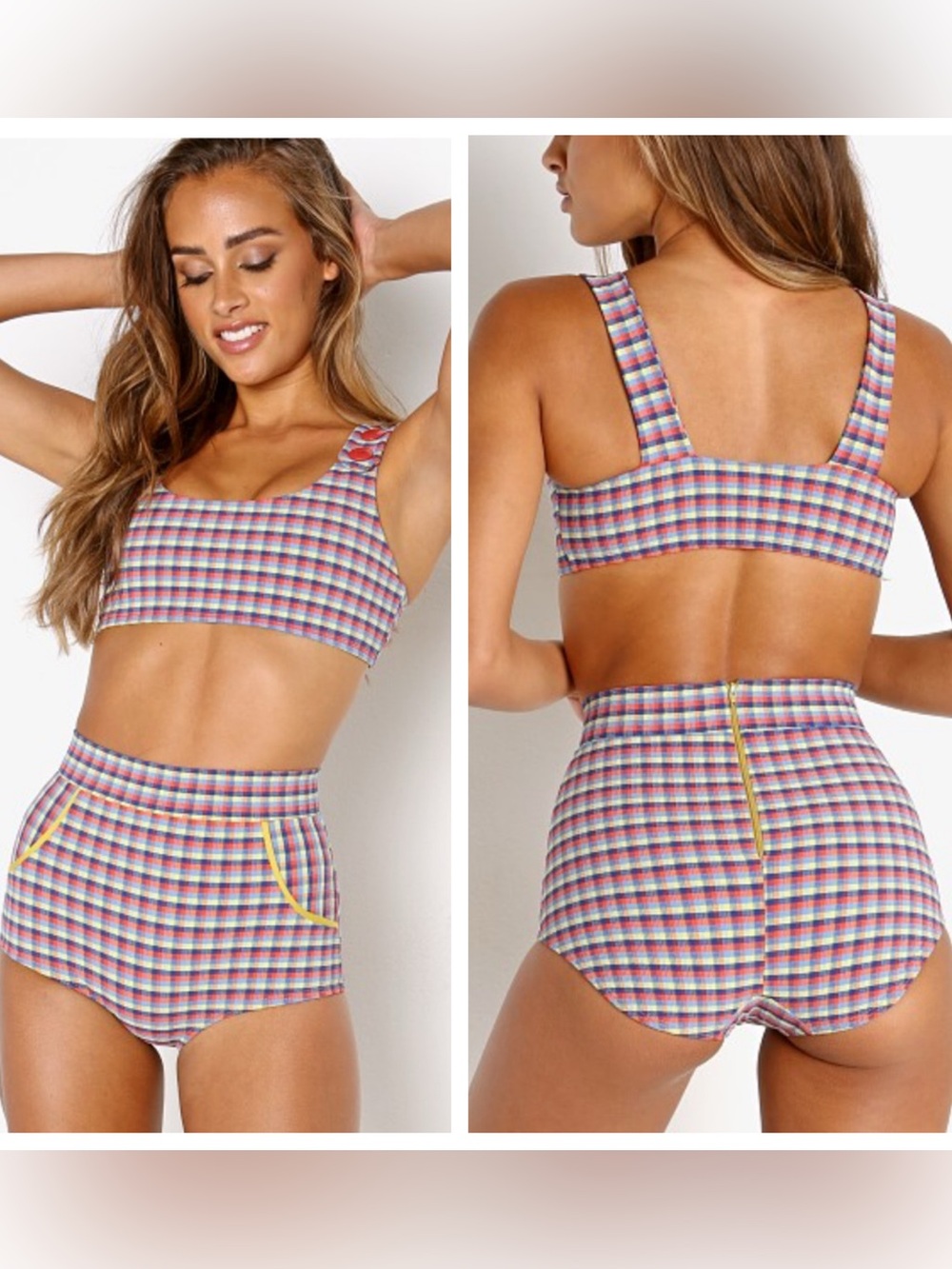 New Seea Georgia High Waist Bikini Bottom and Top Torquay